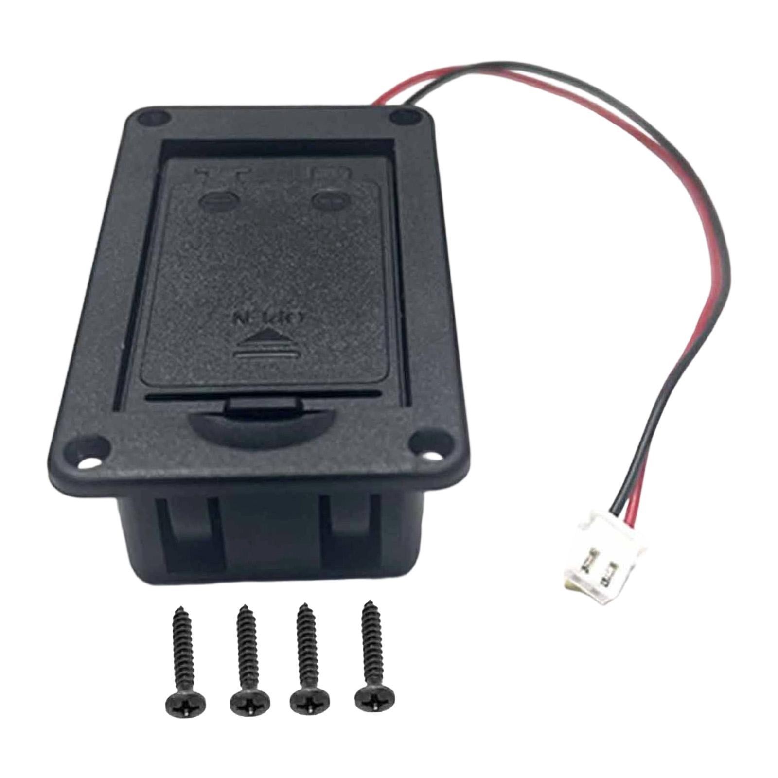Aktiv Gitarre Bass Tonabnehmer 9V Batterie Box Koffer Abdeckung ersetzt Profi Aktiv Gitarre Bass Tonabnehmer 9V Batterie Box Koffer Abdeckung ersetzt Profi