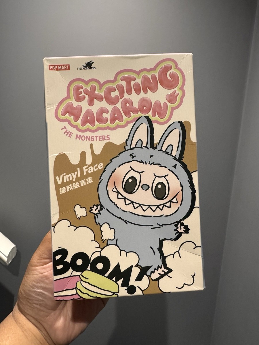 POP MART LABUBU - THE MONSTERS (EXCITING MACARON - VINYL