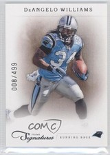 2011 Panini Prime Signatures 8/499 DeAngelo Williams #48 0a7