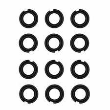 ZLLITONS 12 sets of 1/2" Impact Retaining Ring,Square Drive Socket Black