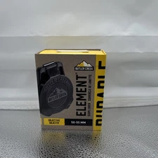 Butler Creek Element Scope Cover Objective 50-55 mm, Riflescope Cap, Black 