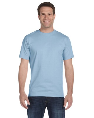 Gildan Mens 50/50 USA Cotton/Polyester Plain Short Sleeves T-Shirt G800 S-3XL