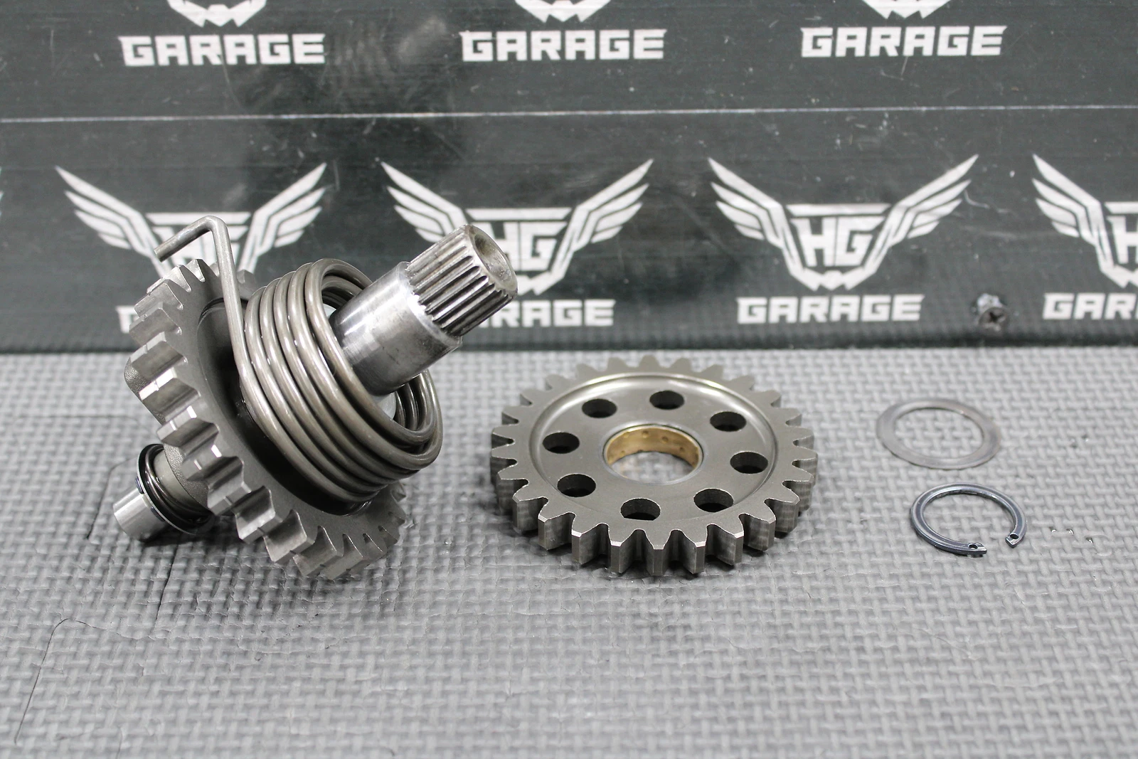 2002 02-07 KAWASAKI KX250 OEM KICKSTART KICK START SHAFT W IDLER