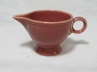 Vintage Fiestaware Fiesta Original Pink Rose Creamer Cup hLc USA