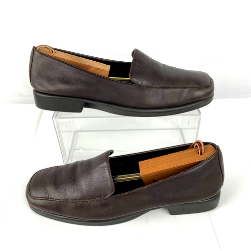 Aerosoles Leder Flats Comfortschuhe Halbschuhe Slipper 9 Damen 40 braun, weich - Bild 2 von 8