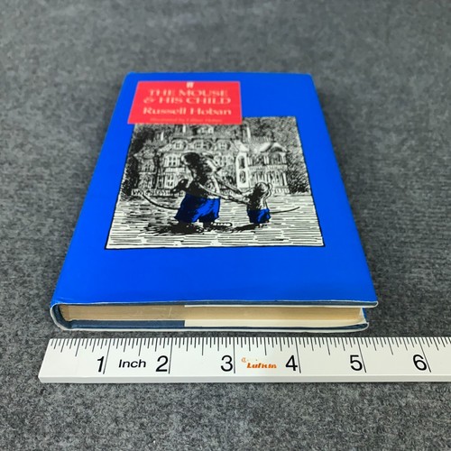 The Mouse & His Child Russell Hoban 1986 Vintage Hardcover DJ Childrens Novel - Picture 4 of 13