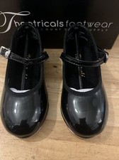 Theatricals Footwear Black Tap Shoes, US Toddler - Size 7M New In Box