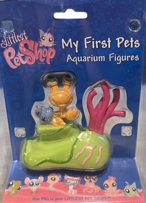 Littlest Pet Shop My First Pets Aquarium Figures Octopus Collectible Hasbro 2008