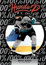 2021-22 Upper Deck Hundo P Brent Burns San Jose Sharks #HP-4