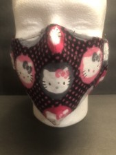 Hello Kitty Face Mask-Adult Fitted Adult Washable Reusable Handmade Cover