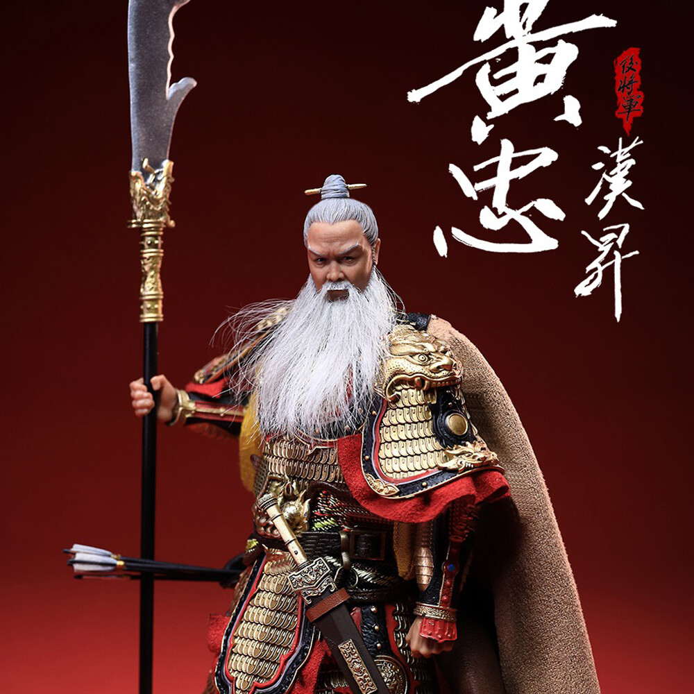 303TOYS THREE KINGDOMS ON PLAM Huang Zhong 6in Action Figure Doll