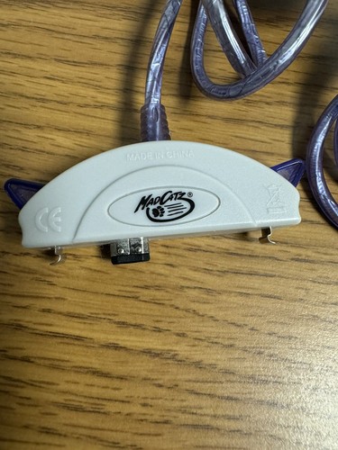 Mad Catz Ultra Link Cable Adapter For GameCube To Gameboy Advance GBA Purple - Picture 2 of 8