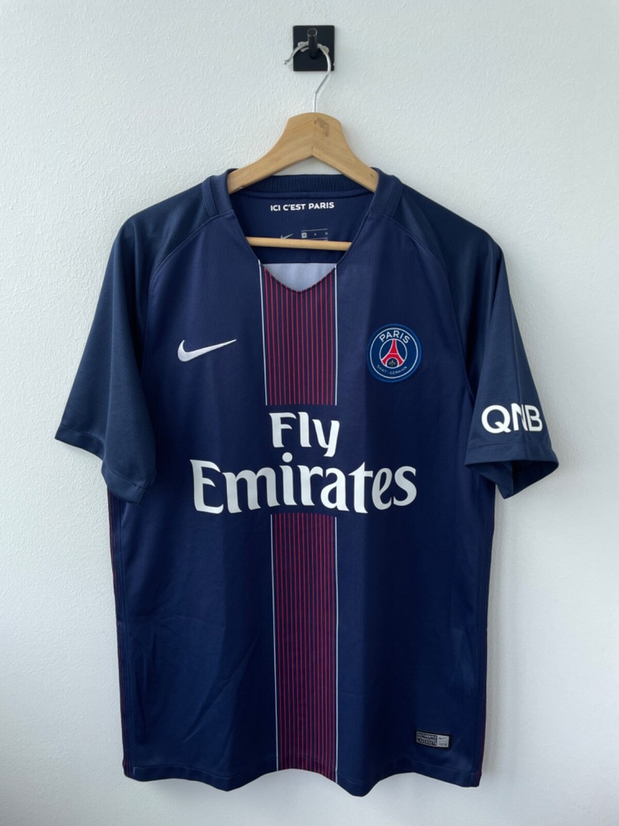 PSG Paris Saint-Germain 2016/2017 HOME FOOTBALL TRIKOT SHIRT