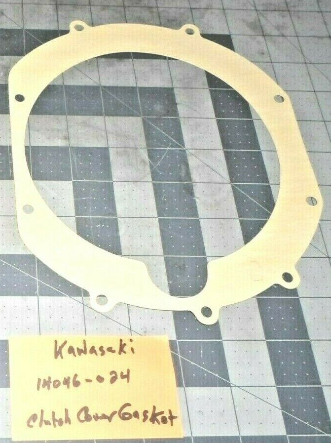フォト KAWASAKI KZ900 14046-024 RIGHT CASE COVER GASKET 1 QUANTITY OEM