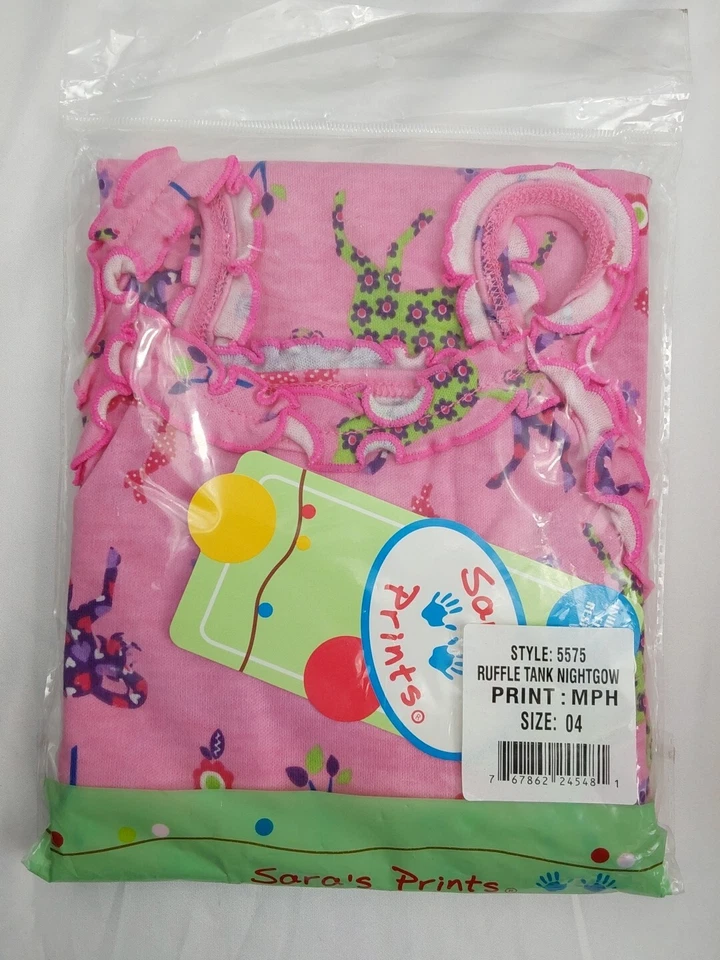 Camisón de caballo tanque con volantes estampados de Sara Foto 4 de 4