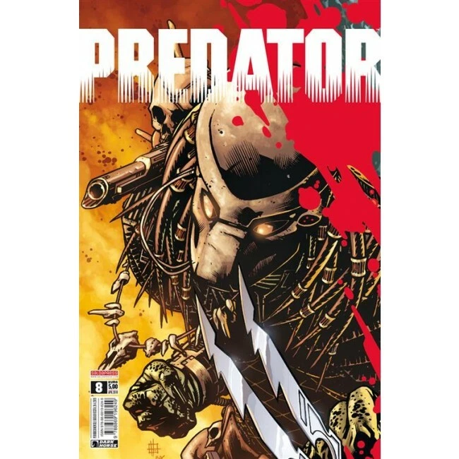 Predator N° 8 - Variant - Dark Horse Comics - Saldapress ITALIANO NUOVO #NSF3