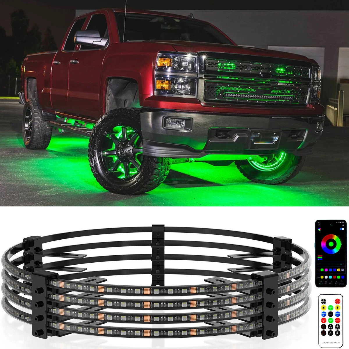 Top 160+ led wheel ring lights super hot awesomeenglish.edu.vn