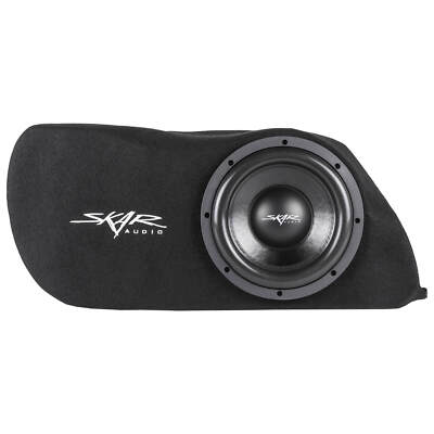 NEW SINGLE 10'' 800W LOADED SUB BOX FITS 2017-2021 HONDA CIVIC HATCHBACK VEHICLES