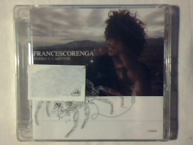 FRANCESCO RENGA Ferro e cartone cd TIMORIA CORRADO RUSTICI SIGILLATO SEALED!!!