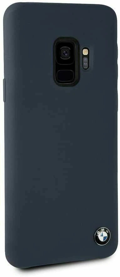 Funda rígida de silicona oficial BMW para Samsung Galaxy S9 - azul marino Foto 2 de 4