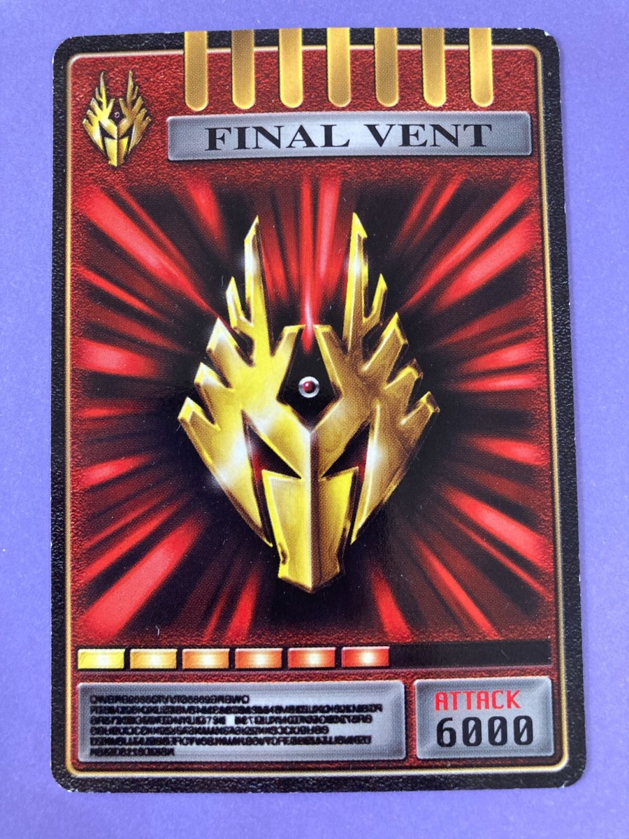 Kamen Rider Ryuki Advent Card Final Vent (Kamen Rider Ryuki