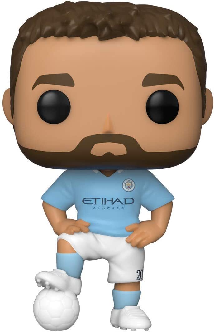Funko 47256 Pop Football Manchester City-Bernardo Silva Collectible Toy, Multico