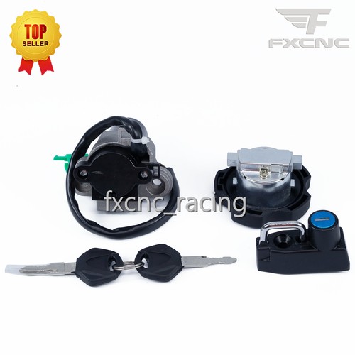For Yamaha DT125RE DT125X 04-08 Ignition Switch Gas Cap Helmet Lock Set key 2005 - Picture 4 of 10