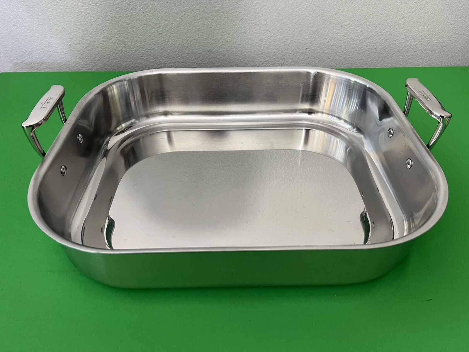 ALL-CLAD Metalcrafters ROTI-PAN Open Rectangular ROASTING PAN 16"x13" #5016 RARE