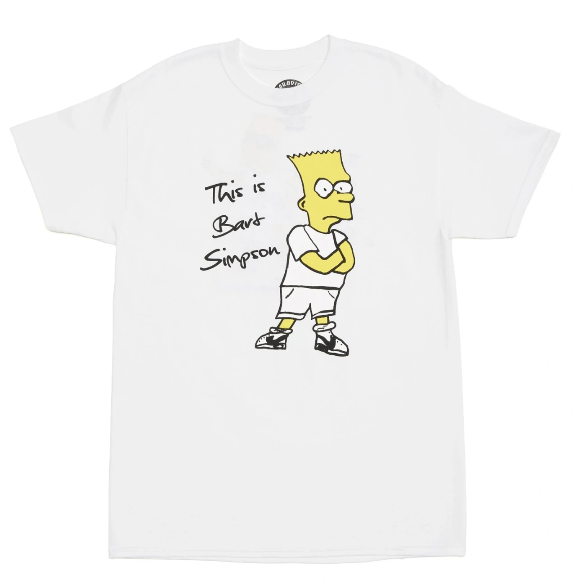 Paradis3 x DSMLA Bart Simpson T-Shirt (White) Doverstreetmarket | eBay