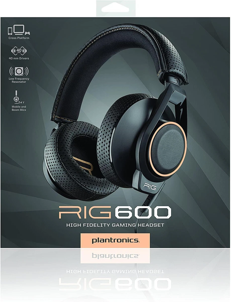 Plantronics rig 600 dolby 2024 atmos gaming headset