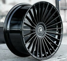 22 Rf22 Gloss Black Concave Wheels For Panamera 971 S V6 Turbo 22x9 10.5 Set 22 Rf22 Gloss Black Concave Wheels For Panamera 971 S V6 Turbo 22x9 10.5 Set