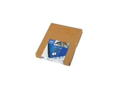 2020025 GBC Clear View Presentation Binding System Cover, 11 x 8-1/2, Clear, 100