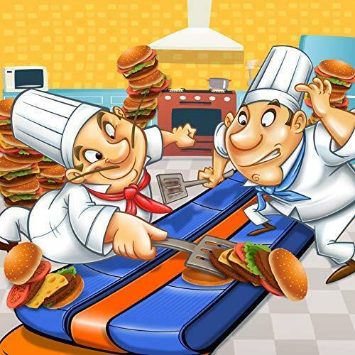 ⭐️ Fotorama Burger Mania Sizzling Build-A-Burger Game Conveyor Belt