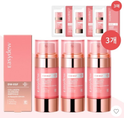 Easydew DW-EGF Collagen Silkream Ampoule Package Firming K-Beauty