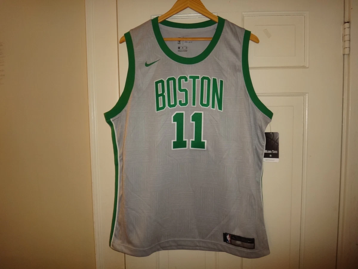 Kyrie Irving Boston Celtics Nike City Edition Swingman Jersey - White