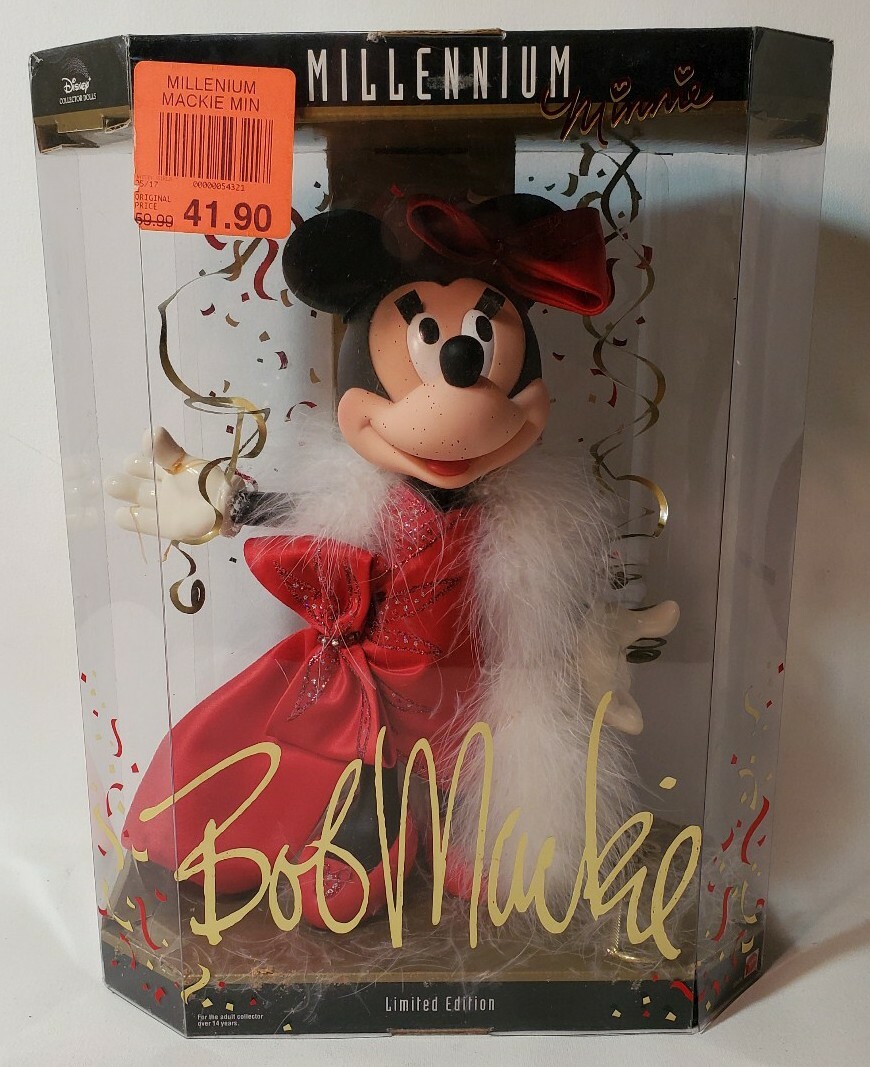 Bob Mackie MILLENIUM MINNIE Mattel 1999 Disney | eBay