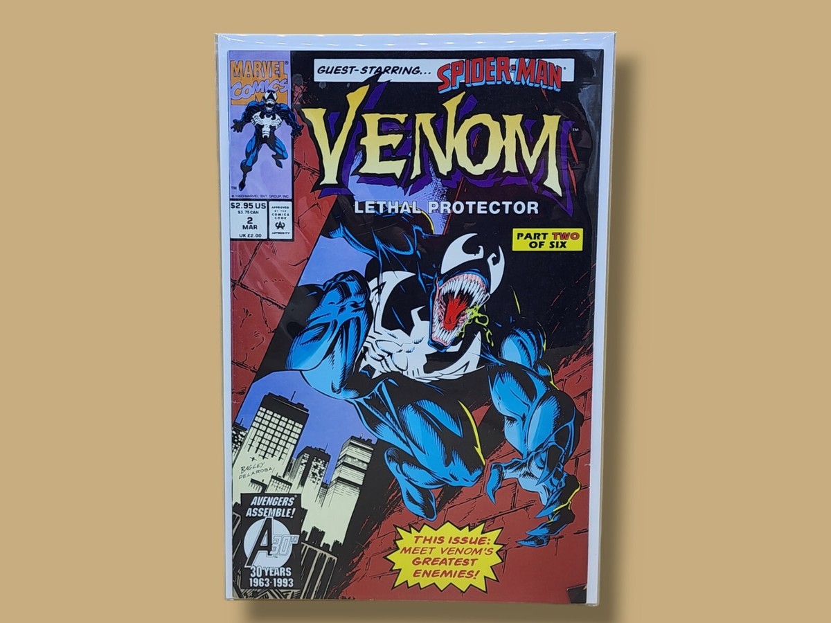 1993 Marvel Comics Venom: Lethal Protector Volume 1 #2 Comic Book