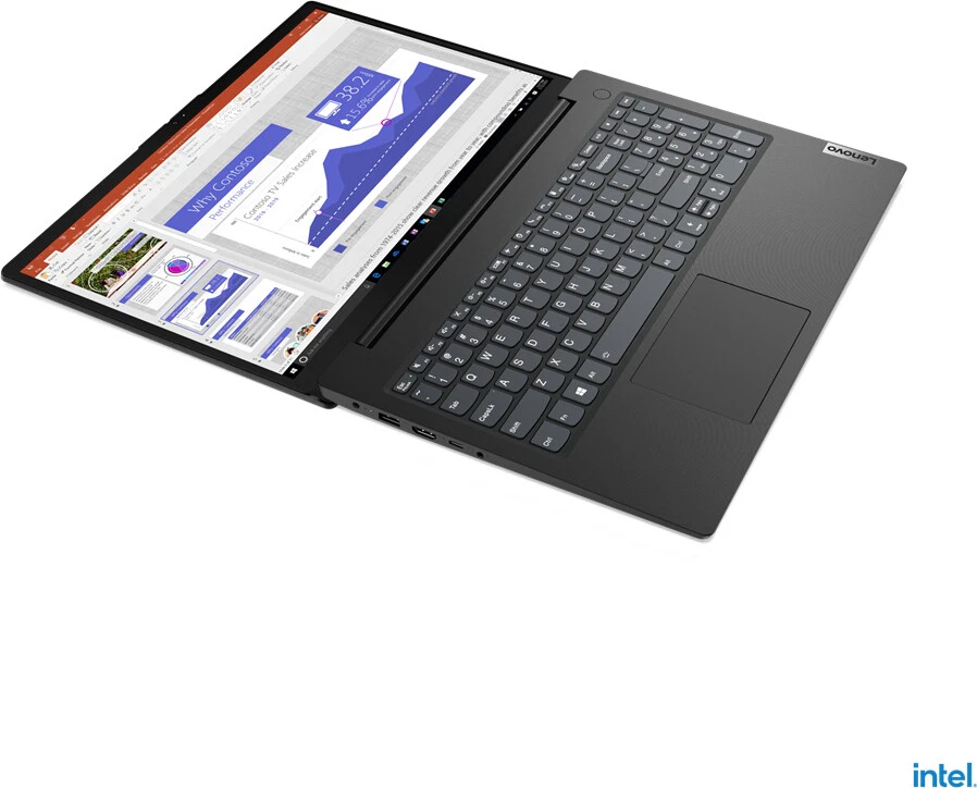 LENOVO V15 G2 Notebook 15.6" Intel Celeron N 8 GB 256 GB SSD W11 Nero 82QY000VIX - Immagine 3 di 4