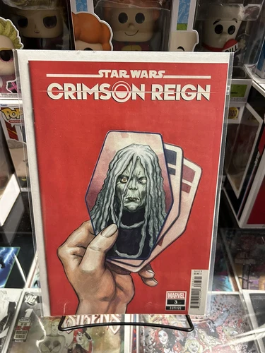 Star Wars Crimson Reign #3 1:25 Lopez Sabacc Card Variant! NM SHIPS FREE