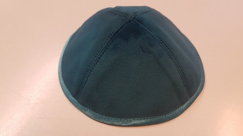 1x Kippa, Jarmulke, Kippah,Samt , 16-17cm - Bild 16 von 24