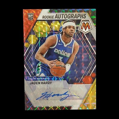 2022-23 Panini Mosaic Jaden Hardy Choice Rookie Auto Autograph