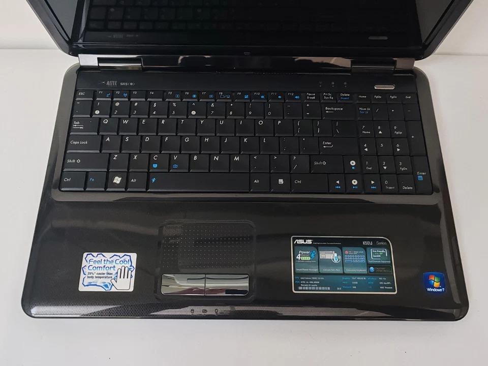 NOTEBOOK ASUS K50J INTEL CELERON T3500 4GB RAM 250GB HD WIFI WEBCAM - Immagine 2 di 4