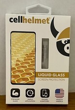 Protector Pantalla Cristal Líquido Cellhelmet | Universal para Todos los iPhone Galaxy
