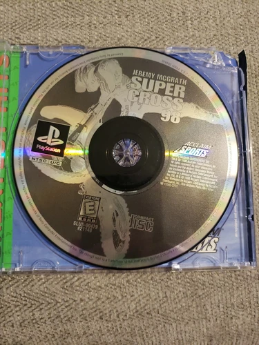 Jeremy McGrath Supercross 98 PS1 Sony PlayStation 1 DISC ONLY, NO USPS TRACKING