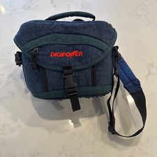 DIGIPOWER Padded Camera Bag w/ Storage Pockets Straps Zippers