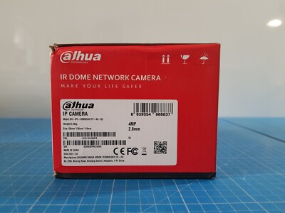 Dahua Dome Camera - Starlight - 4MP - IR 30 m - IVS 6939554988837 _0,5_5