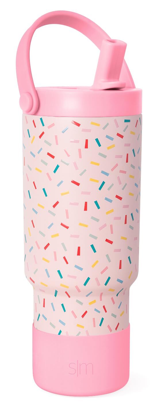 Trek Pivot | 24oz Flip Straw Tumbler with Handle and Silicone Boot | Insulate...