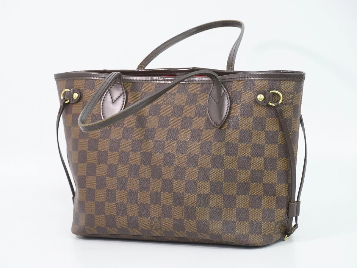 Neverfull PM Damier Ebene Canvas - Handbags