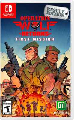 #ad Operation Wolf Returns: First Mission Rescue Edition Switch Brand New Game 2023 $25.99