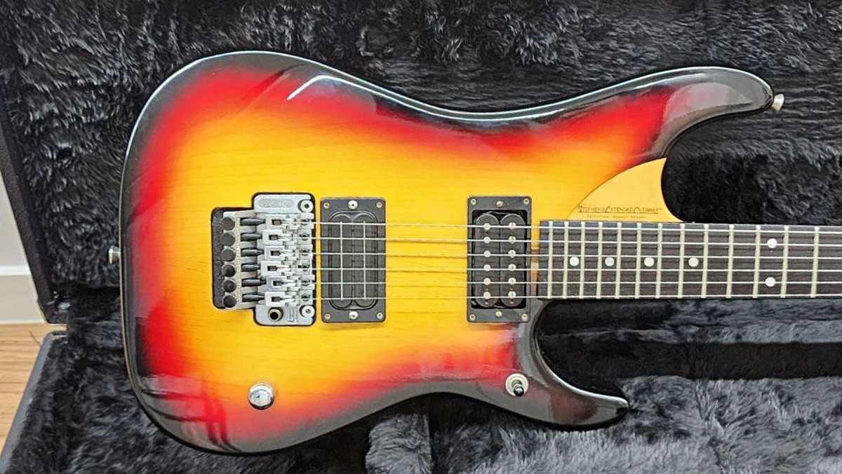 Washburn N4 Sunburst with Washburn Hardcase | eBay